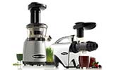 Manual and electric juicers for wheatgrass, vegetables, and fruits