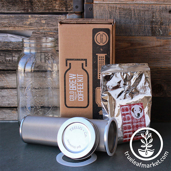 stainless steel cold brew and tea filter kit