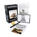 Italian Oyster Mushroom Outdoor Log Growing Kit With Voucher