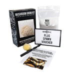 Lion's Mane Mushroom Outdoor Log Growing Kit With Voucher