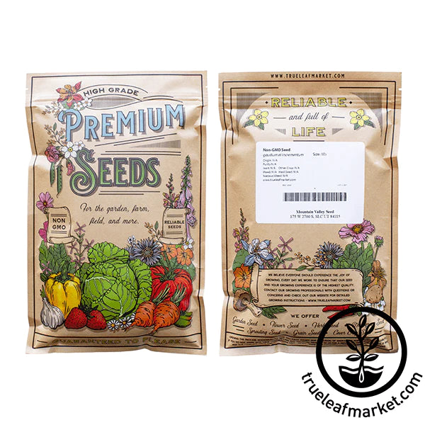 Organic Black Tuscan Kale Microgreens Seeds