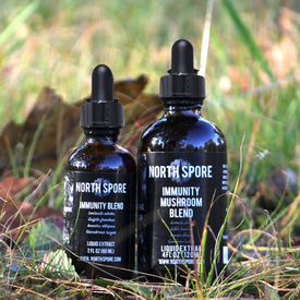 Immunity Mushroom Blend Tincture Bottles