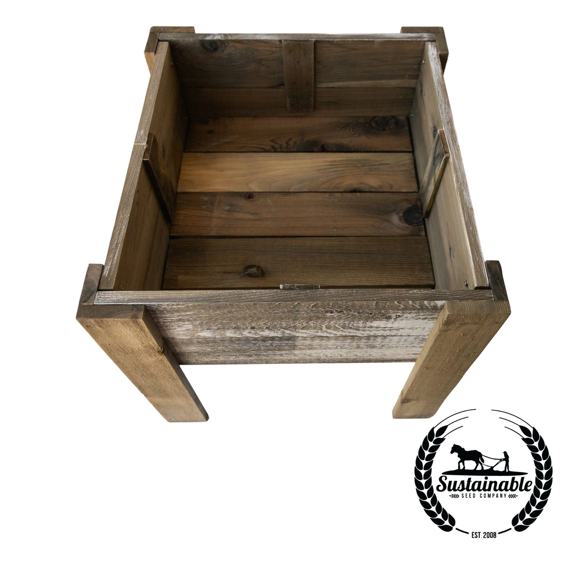 Rustic Wooden Seed Box