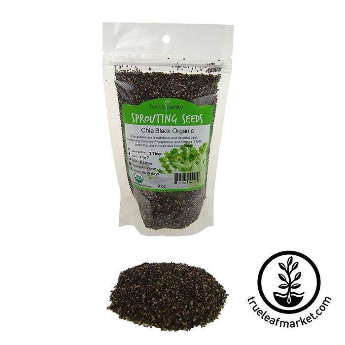 Black Chia Seeds, Organic