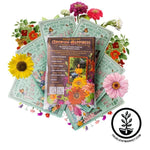 Seed Assortment - Growing Happiness Annual Flower Collection collage