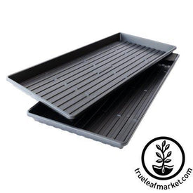 1020 Heavy Duty Microgreens Trays - No Holes - Shallow Two