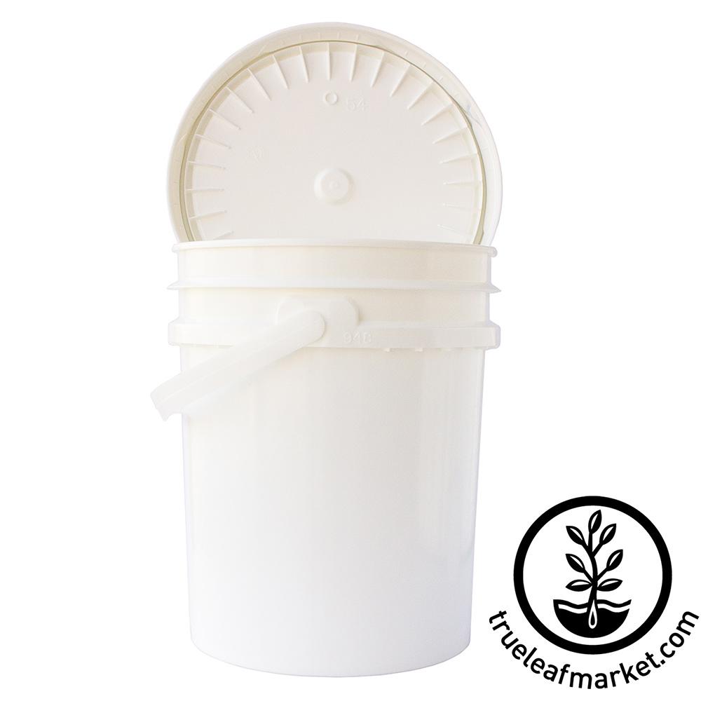 5 Gallon Food Grade Bucket  BPA Free Pail With Handle & Lid