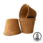 Coco Fiber Plant Pots - Large Round - 9 Inch 3 Pack