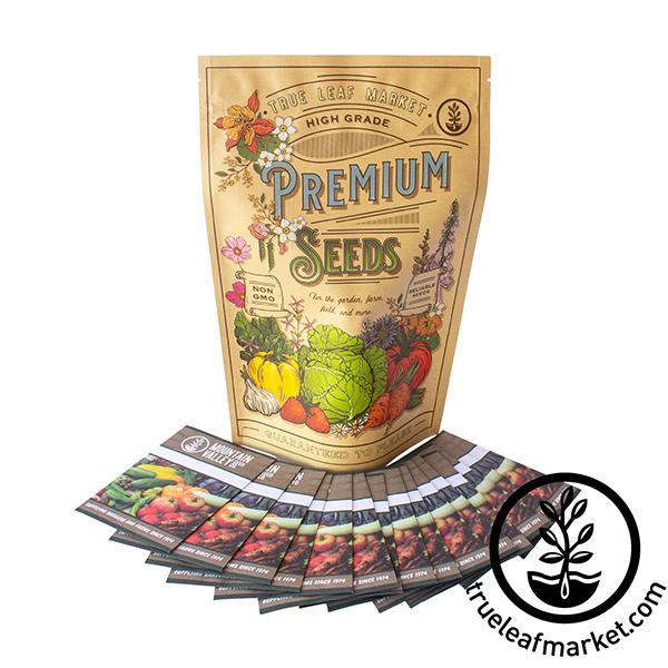 15 Pack Heirloom Seed Assortment, Non-GMO Vegetable Garden Seeds