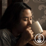 Woman Drinking Herbal Tea