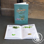 herb growing guide front and open