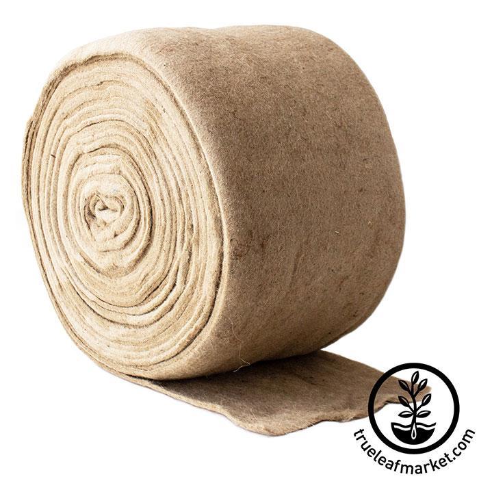 Pro Micro Jute Microgreens Grow Mat Roll - 10 Inches Wide By 100 Feet Long - 1 Roll