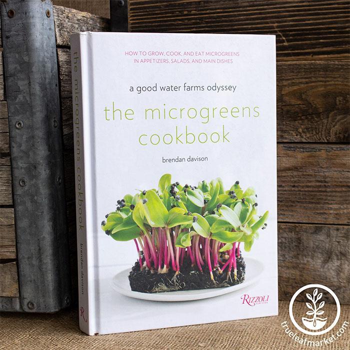 Book: The Microgreens Cookbook Front Cover