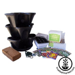 Medicinal & Tea Herbs Grow Kit - Black