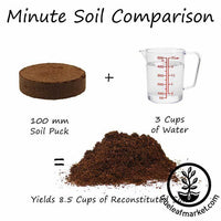 Minute Soil - Compressed Coconut Coir