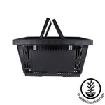Black Plastic Retail Grocery Basket