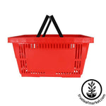 Red Shopping Basket - Plastic