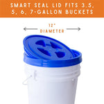 smart seal bucket lid