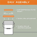 easy assemly smart seal lids