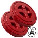 2 red smart seal lids