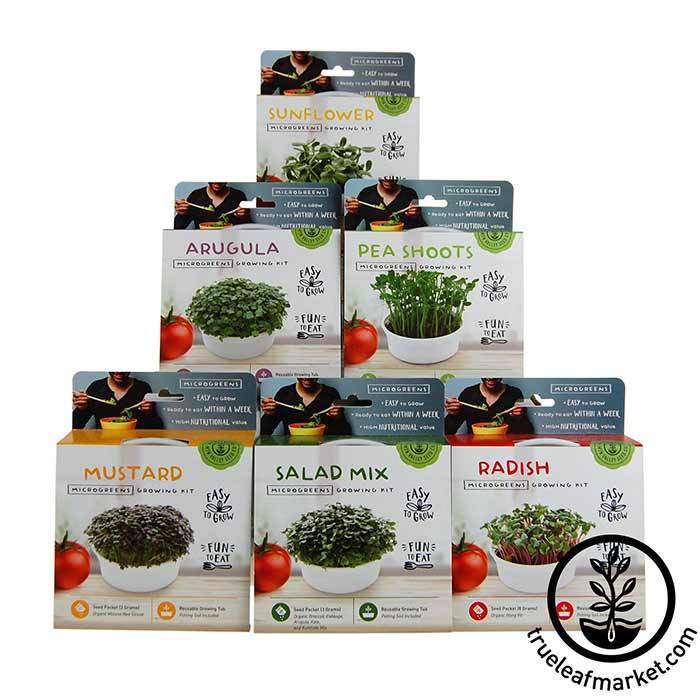 Variety Pack Mini Microgreens Growing Kit