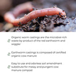 earth worm castings composition