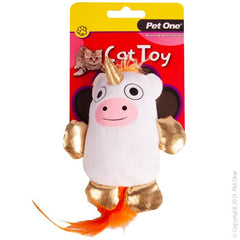 Feather Moon-icorn cat toy