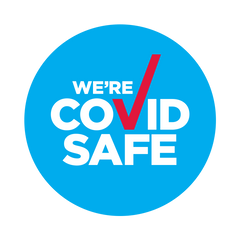 We're a registered COVID safe business!
