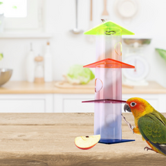 The best foraging toy to prevent boredom in birds