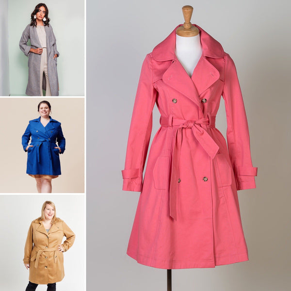 Mary G Embrace Slow Sewing This Winter With Our Trench