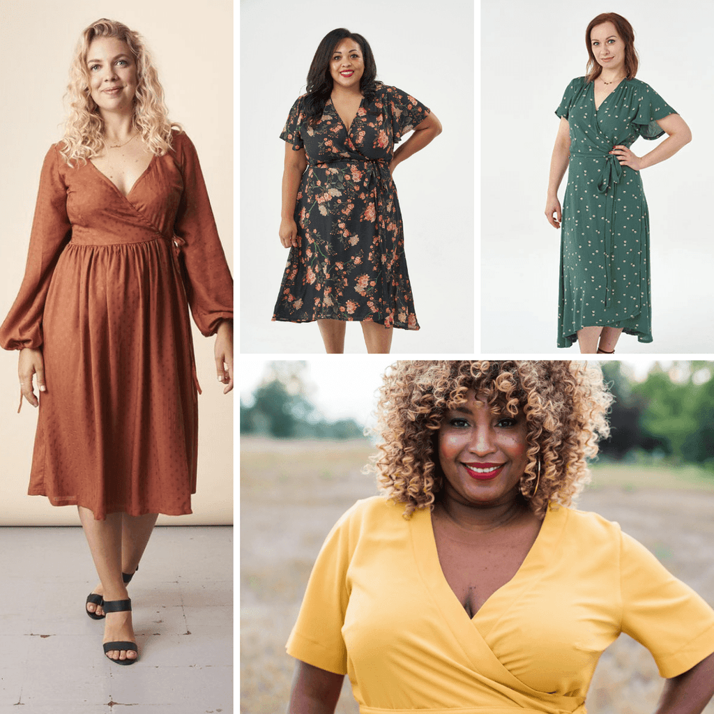 Sew Frosting this November with Gorgeous Wrap Dresses – Needle Sharp