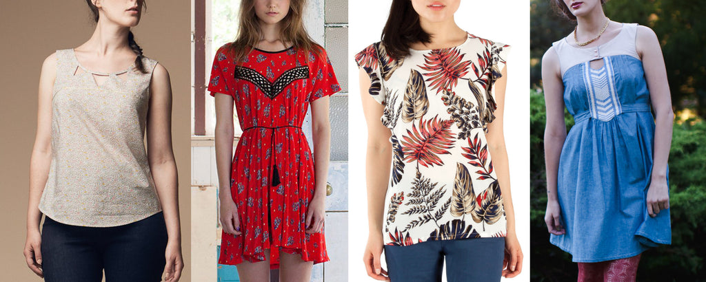 Sew Up Fancy Blouses Made For Going Out This August
