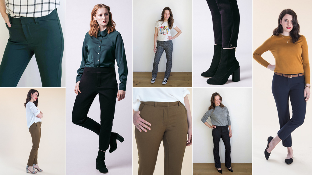 Who needs Hard Pants? We're sewing Ponte Pants this October