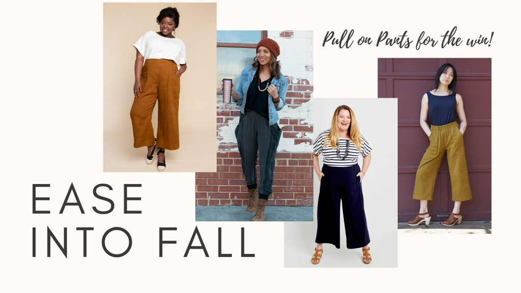 Ease Into Fall With Oh Sew Comfortable Pull On Pants