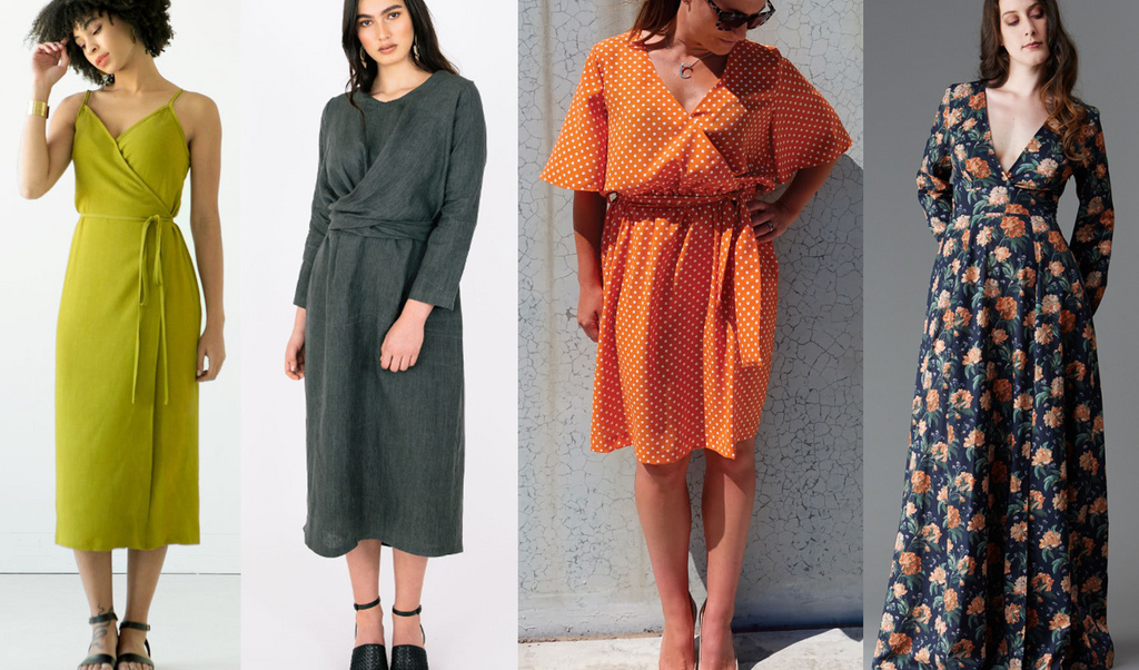 Wrap Up Your Holiday Sewing With These Gorgeous Dresses