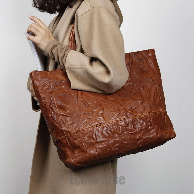 genuine leather tote handbags