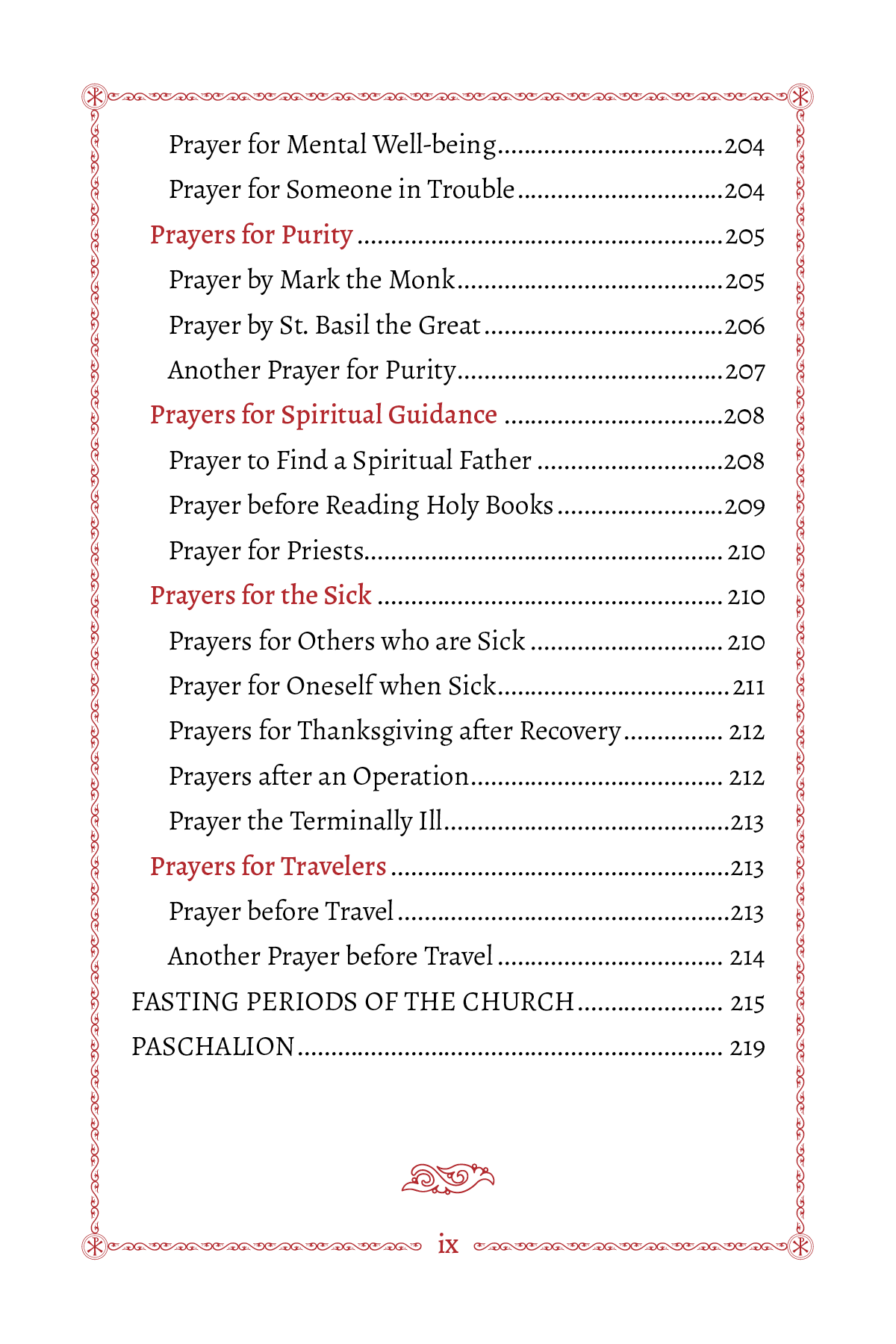 orthodox red prayer book pdf