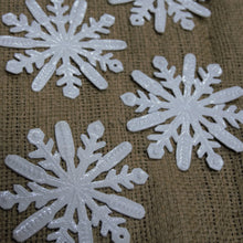 Small White Snowflake Ornament - 4"