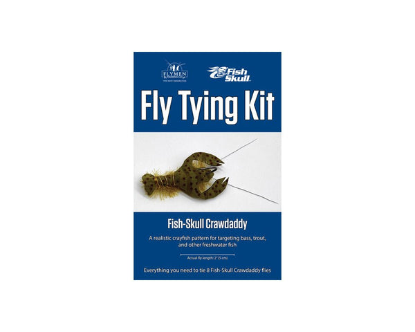 Fish-Skull Glass Minnow Guide Fly Tying Kit
