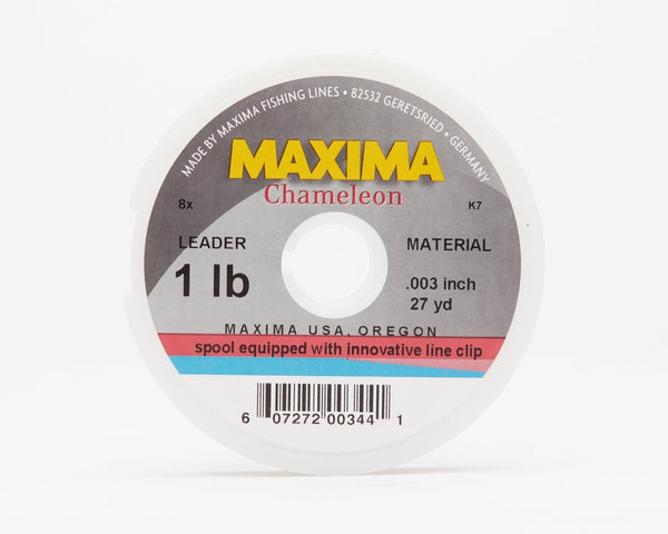 Maxima Fishing Line Leader Wheel, Fluorocarbon, 2-Pound, 27-Yard