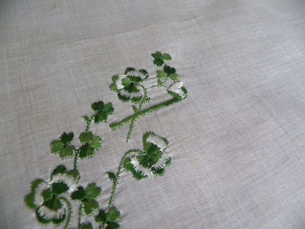 shamrock handkerchief