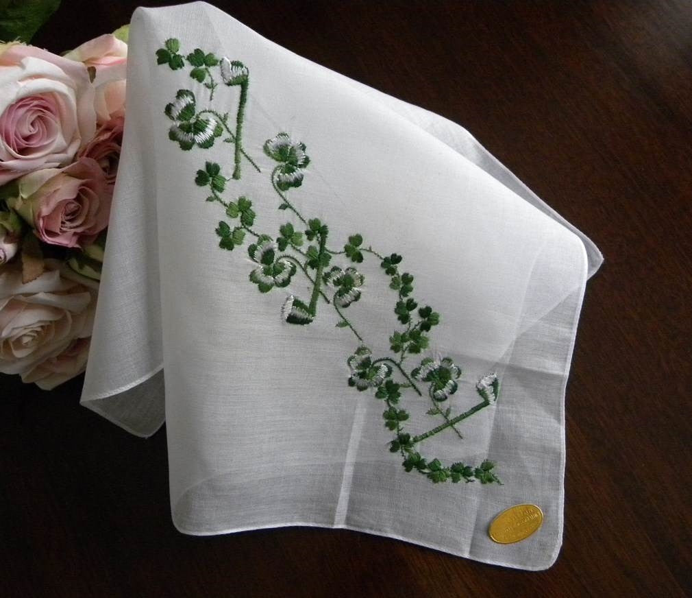 shamrock handkerchief