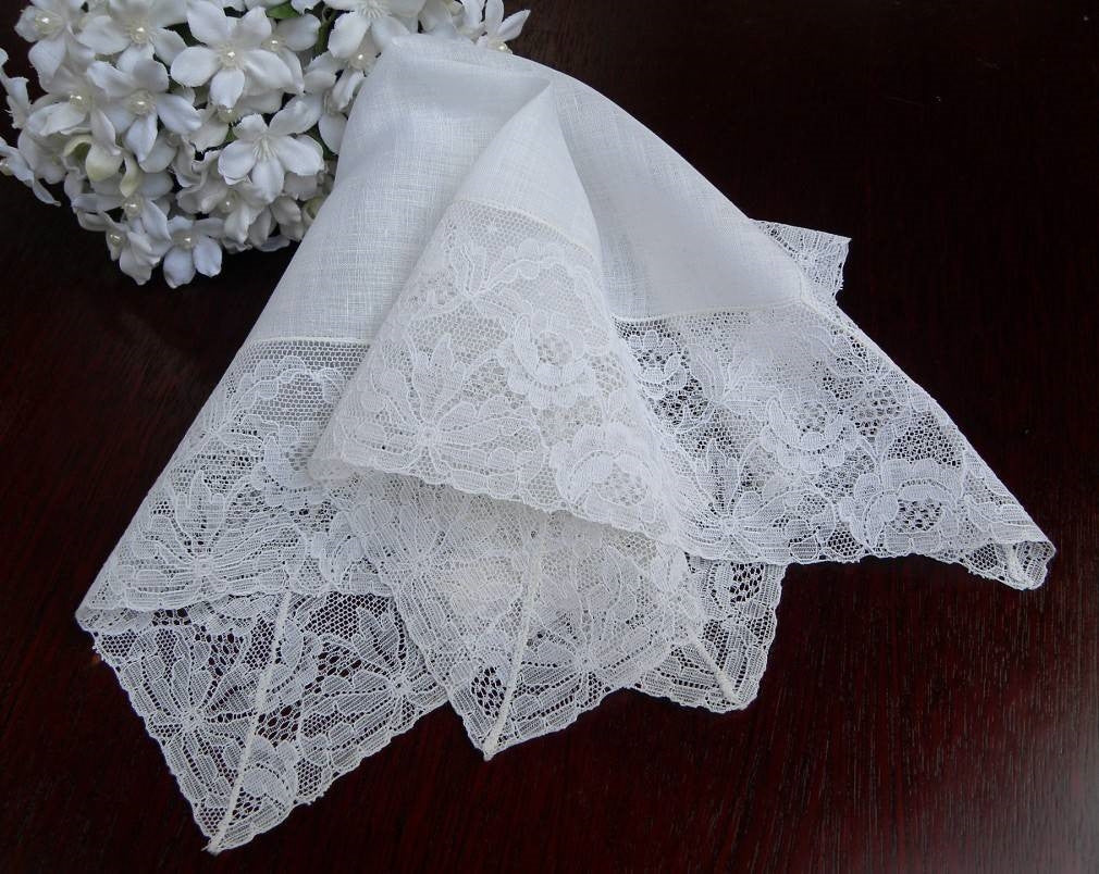 french lace handkerchiefs