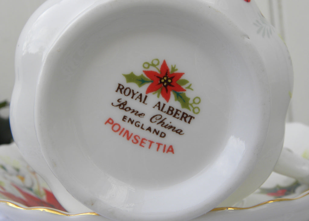 英国製 ROYAL ALBERT 【Poinsettia】ポインセチア-