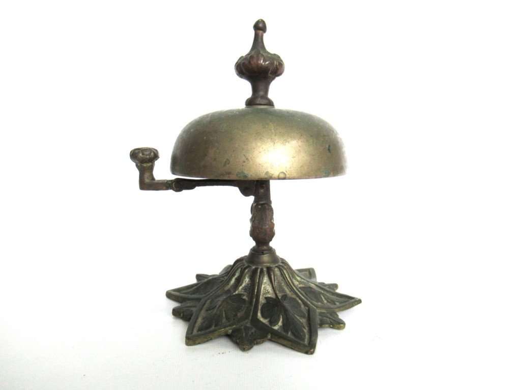 Antique Desk Bell, reception bell 