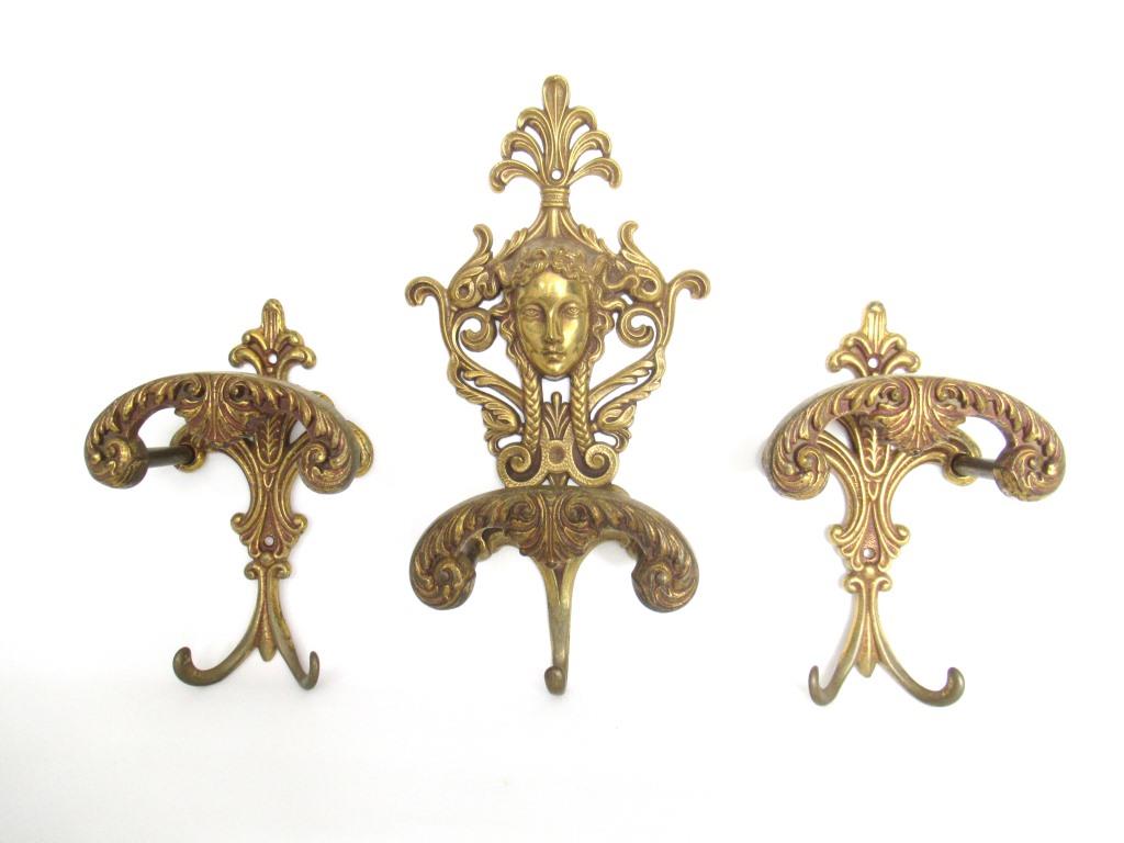 antique victorian coat hooks