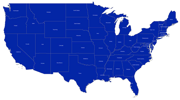 48 Contiguous States