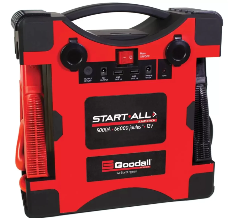 Goodall Vanair Start All Jump Pack® 10,000A 12V booster JP-12-10000T - Tooldom Web Store