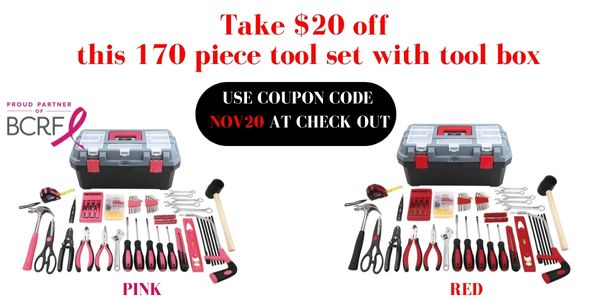 170 piece tool box with tools sale