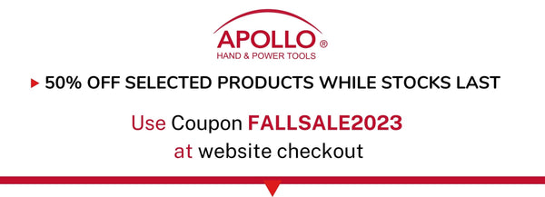 Apollo Tools labor day 2023 50% off coupon on selected items